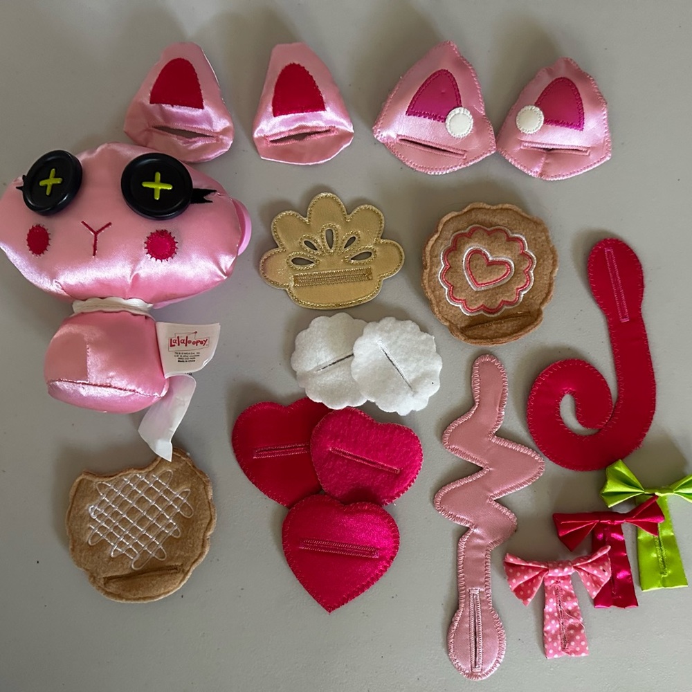 Lalaloopsy Button & Tails Cat Plush